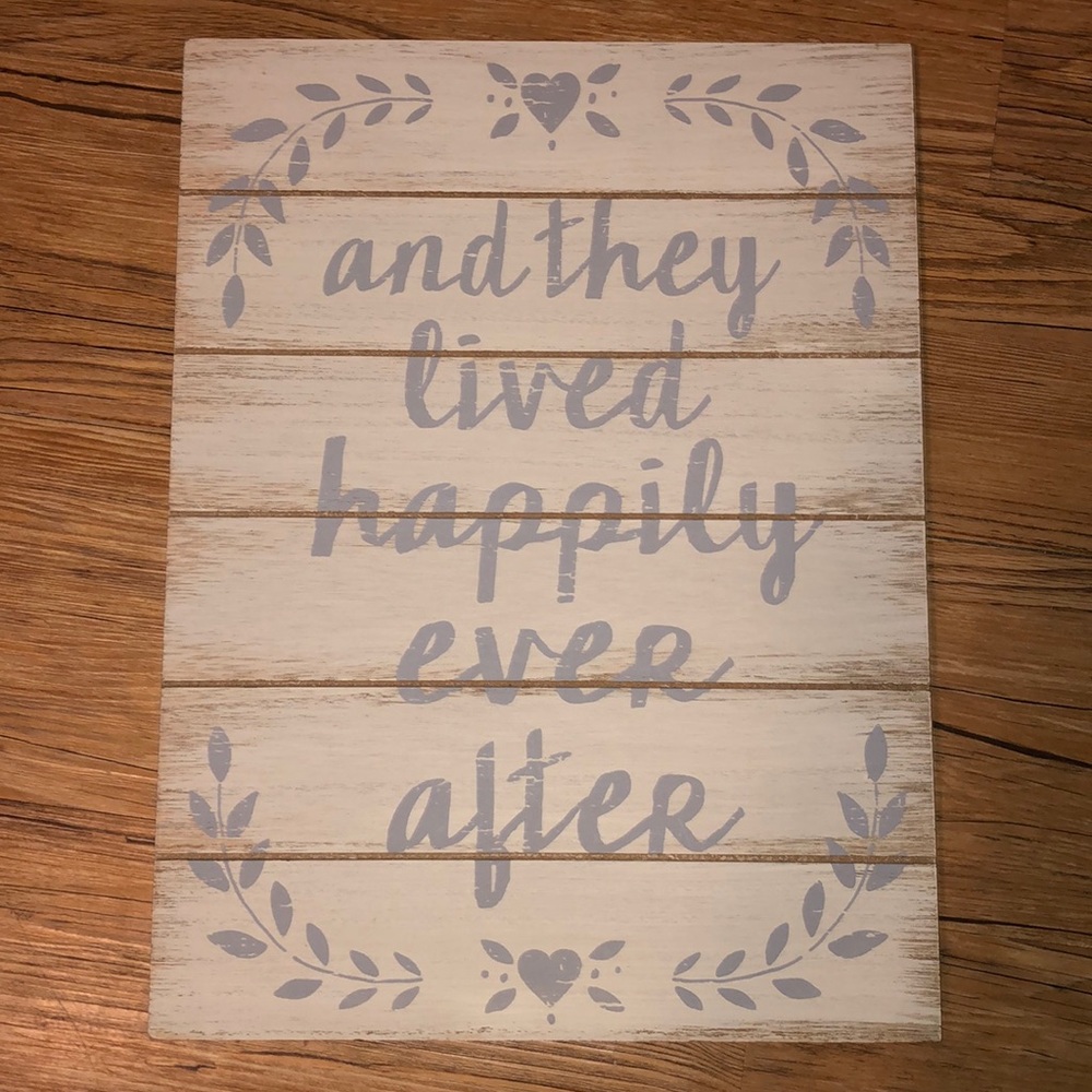 Wedding Gift! 🥂 Wall Art - Happily Ever After